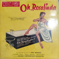แผ่นเสียง Johann Strauss Jr. - Michael Redgrave, Sari Barabas, Alexander Young, Denis Dowling, Walter Berry, Wiener Symphoniker - Oh, Rosalinda!! Vinyl VG+