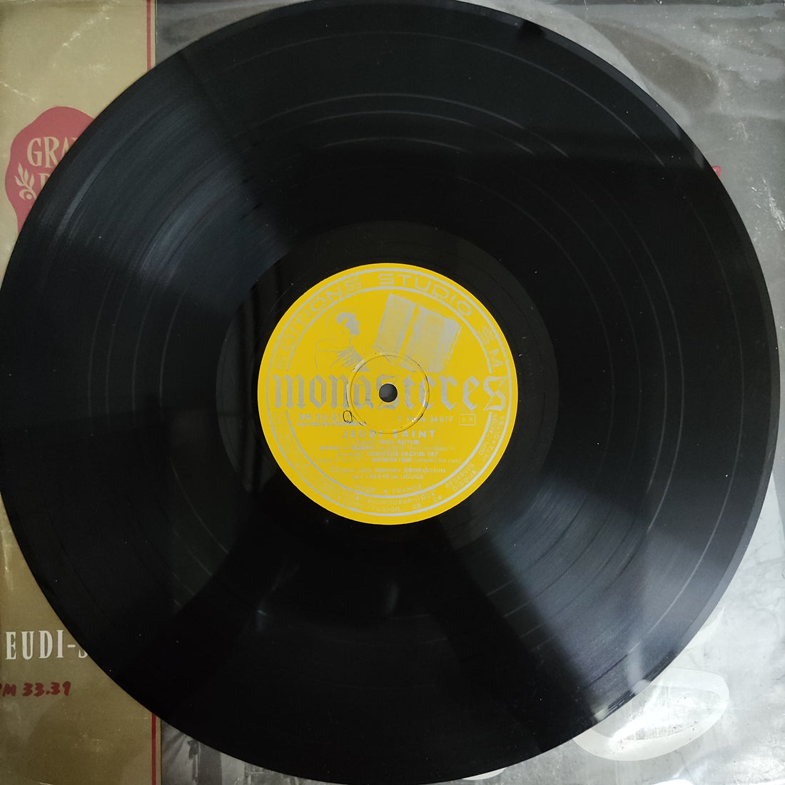แผ่นเสียง Various - Monastère Ligugé Jeudi - Saint Vinyl VG+
