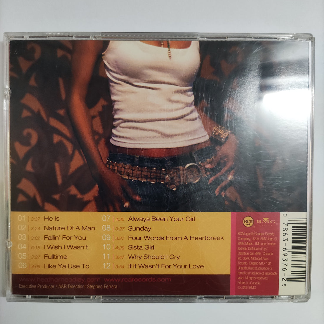 ซีดี Heather Headley - This Is Who I Am CD NM or M-