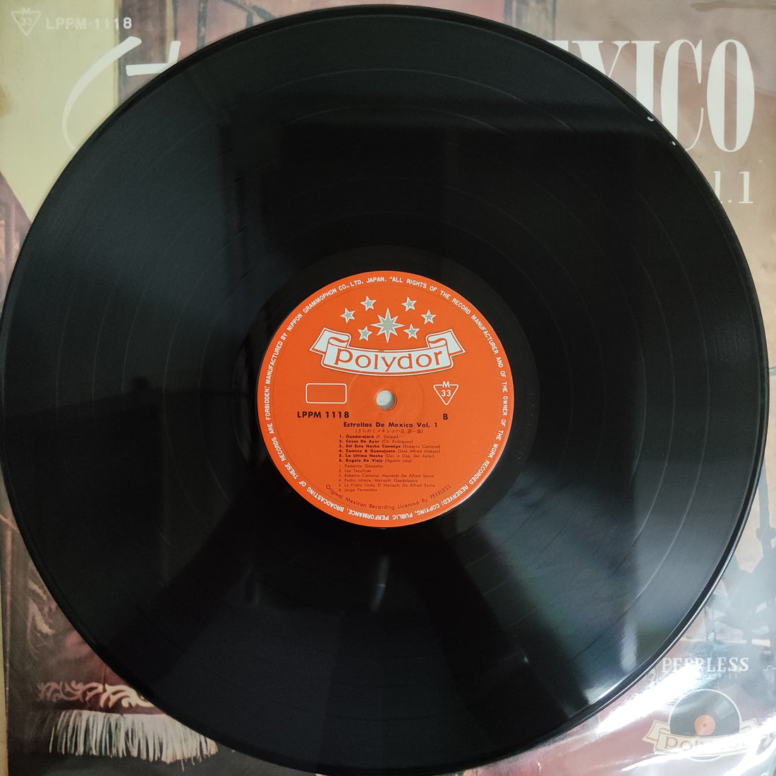 แผ่นเสียง Various - Estrellas De Mexico Vol.1 Vinyl VG+