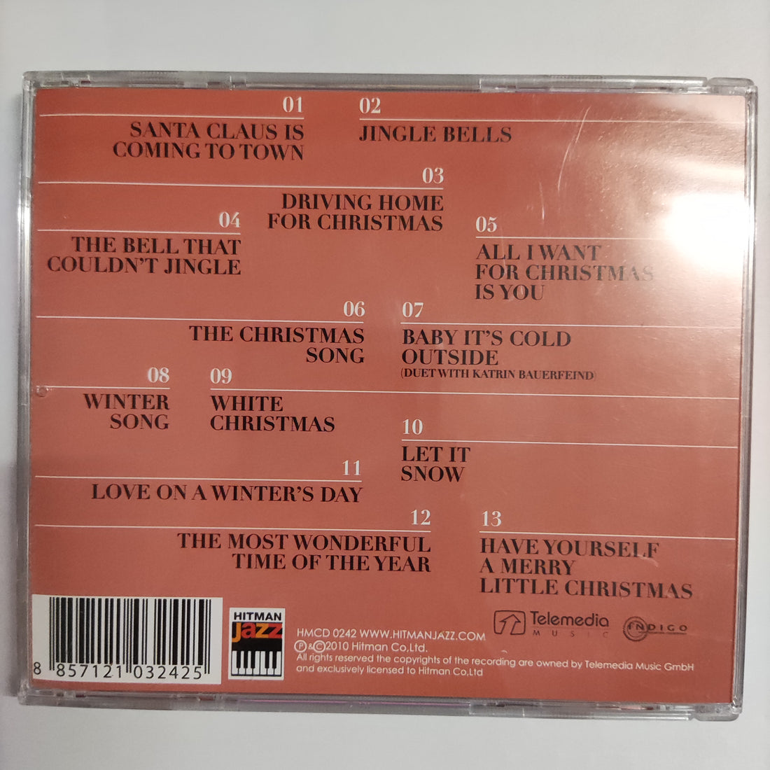 ซีดี Tom Gaebel - Easy Christmas CD VG+