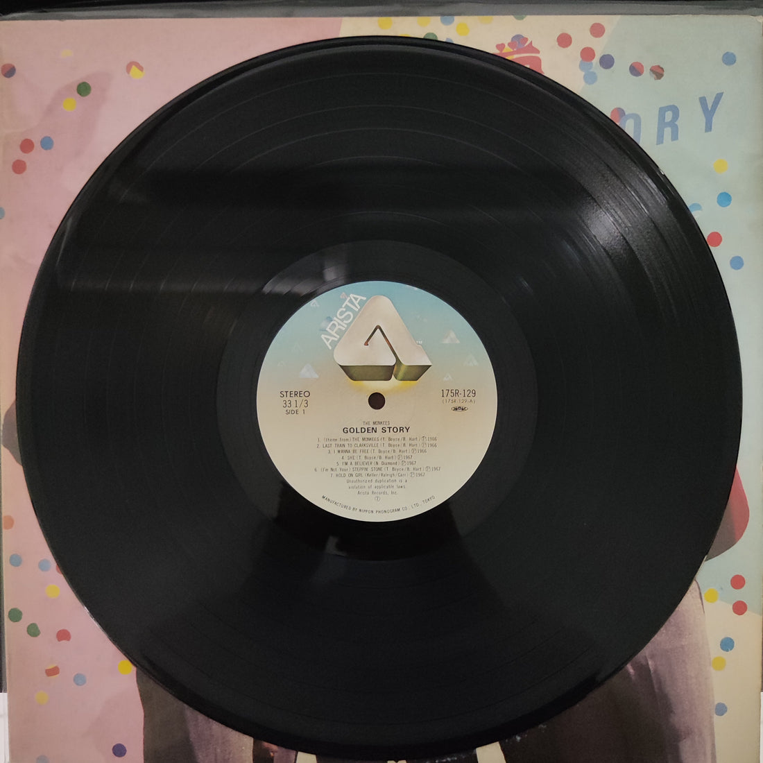 แผ่นเสียง The Monkees - Golden Story Vinyl VG+ 2LPs