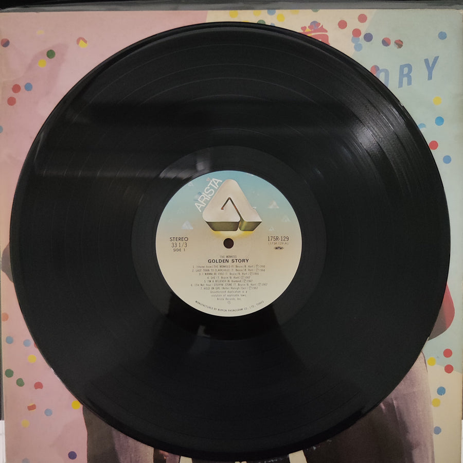 แผ่นเสียง The Monkees - Golden Story Vinyl VG+ 2LPs
