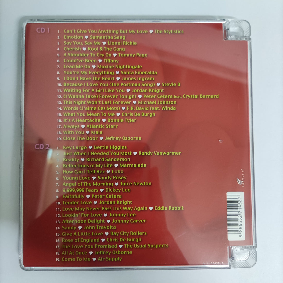 ซีดี Various - Smooth Songs For A Late Night Romance Hits CD VG+ 2CDs