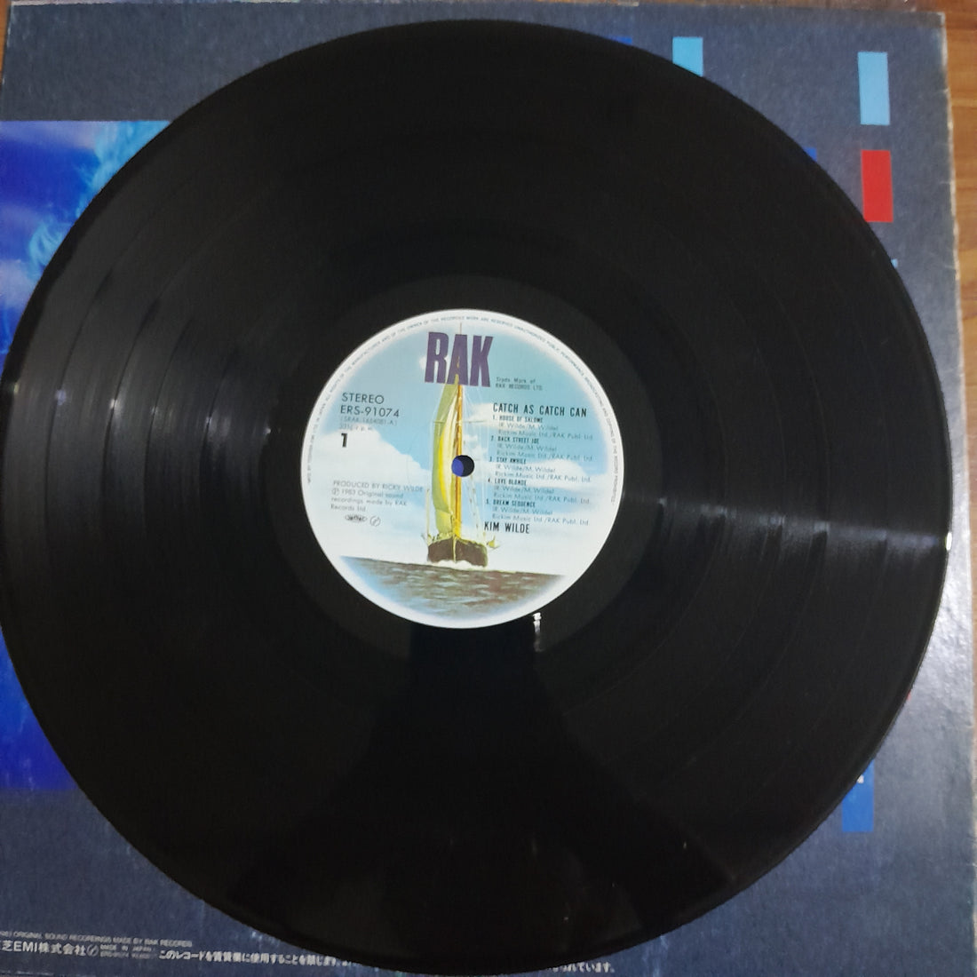 แผ่นเสียง Kim Wilde - Catch As Catch Can (Vinyl) (VG+)