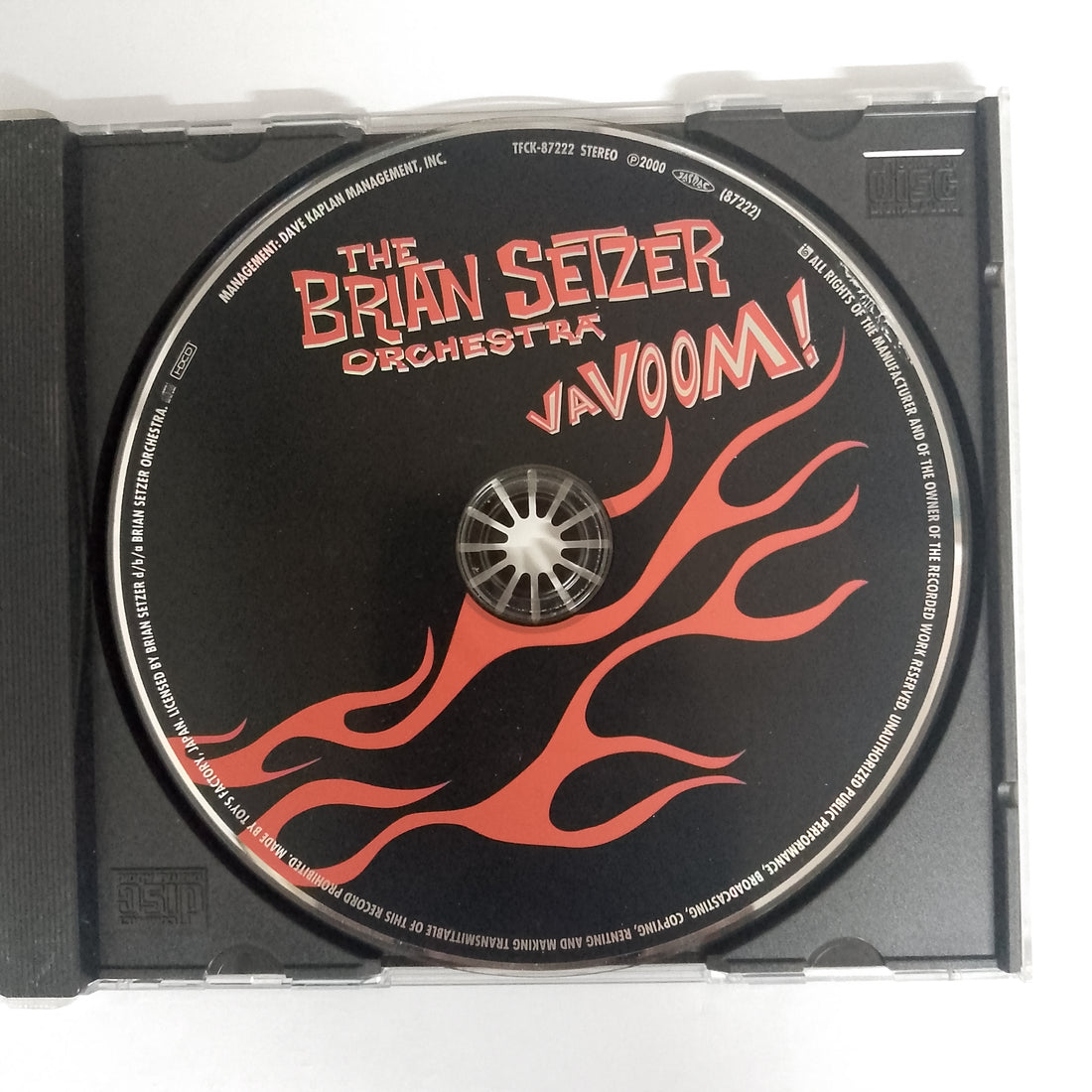ซีดี Brian Setzer Orchestra - Vavoom! CD VG+
