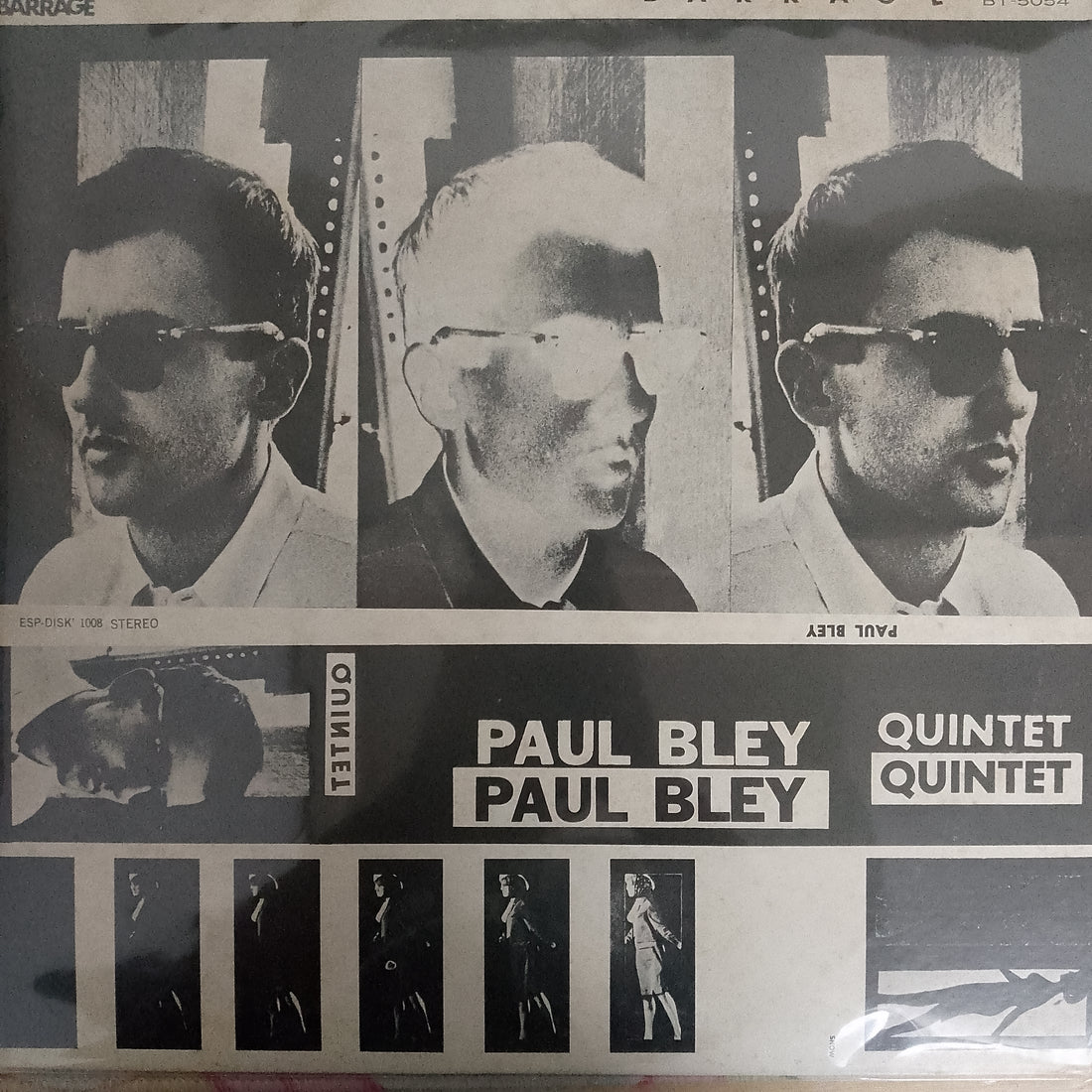 แผ่นเสียง Paul Bley Quintet - Barrage Vinyl VG+