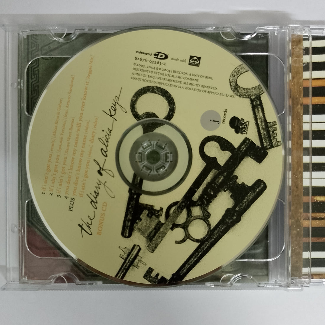 ซีดี Alicia Keys - The Diary Of Alicia Keys CD NM 2CDs