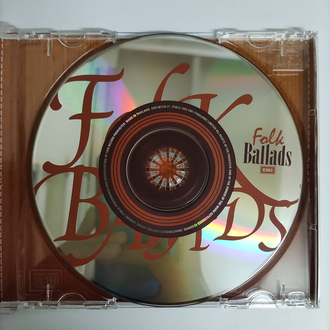 ซีดี Various - Folk Ballads CD NM