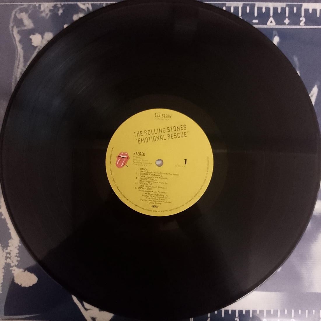 แผ่นเสียง The Rolling Stones - Emotional Rescue Vinyl VG+