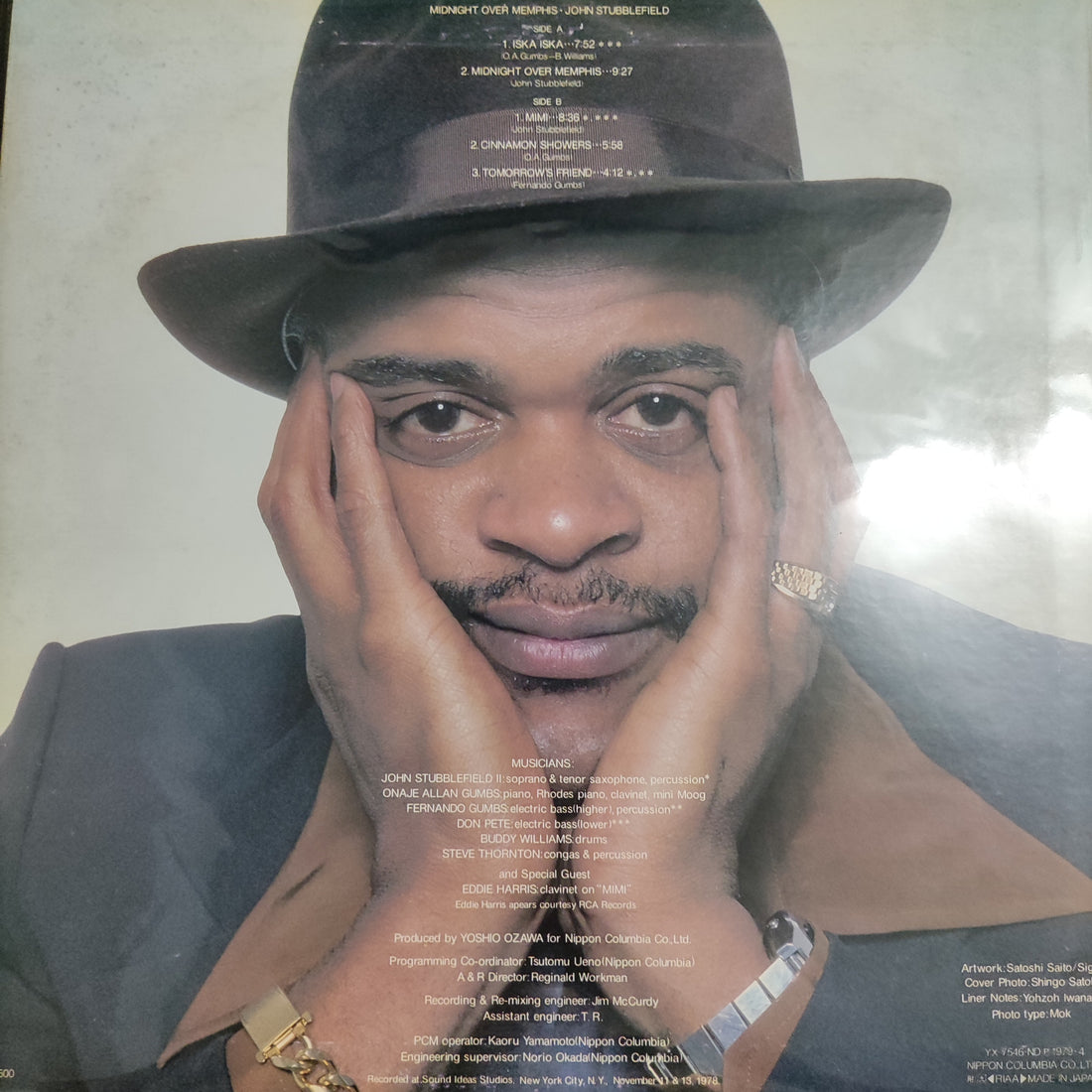 แผ่นเสียง John Stubblefield - Midnight=Over=Memphis Vinyl VG+