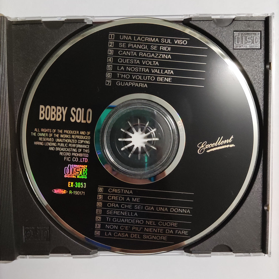 ซีดี Bobby Solo - Big Artist Album CD VG+