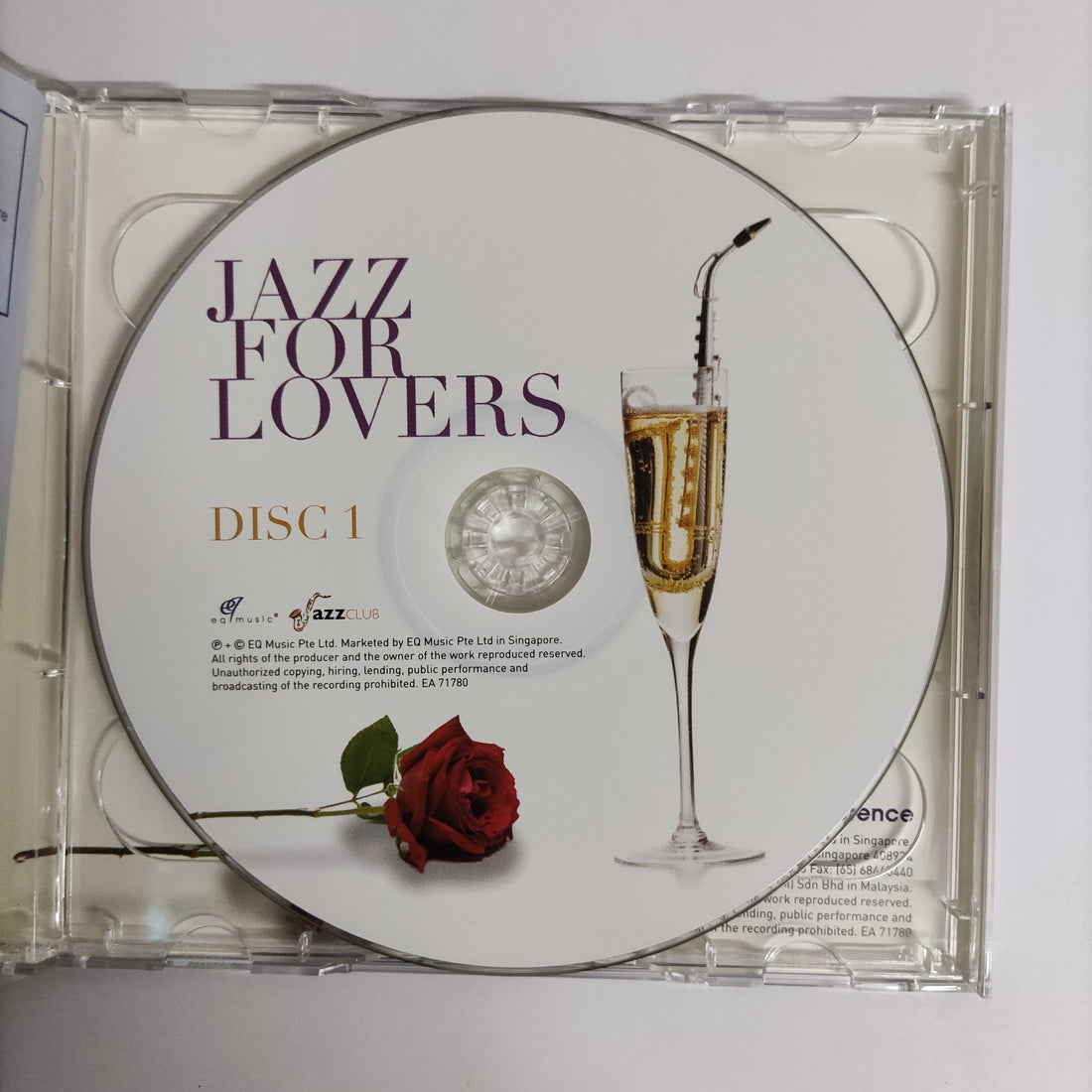 ซีดี Various - Jazz For Lovers CD VG+ 2CDs