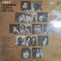 แผ่นเสียง Various - CBS 5 Nuestros Exitos Del Año Vinyl VG+