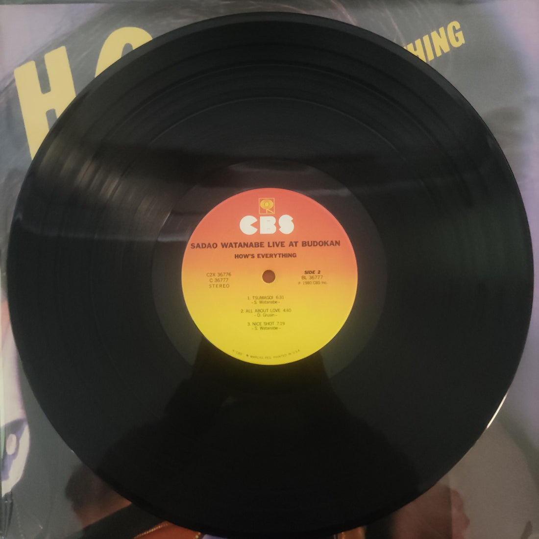 แผ่นเสียง Sadao Watanabe - How's Everything Vinyl VG+ 2LPs