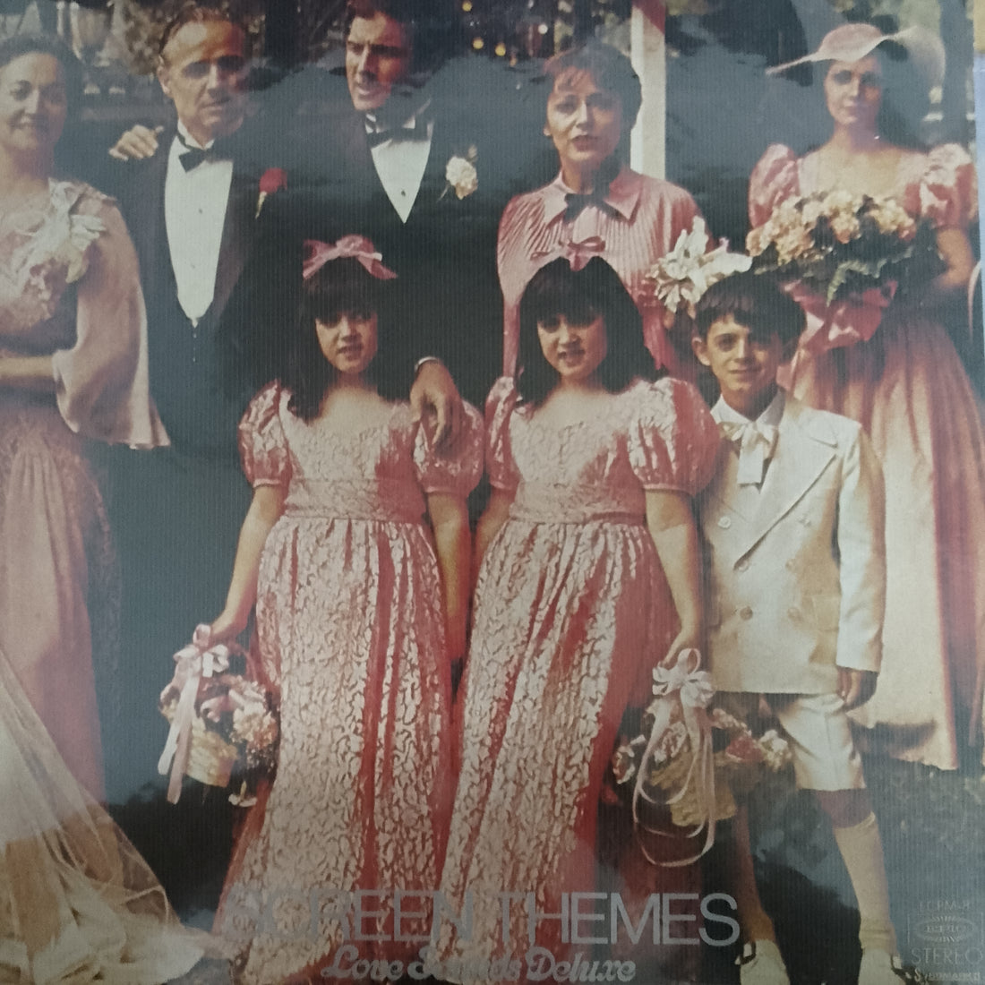 แผ่นเสียง Percy Faith & His Orchestra / Caravelli And His Magnificent Strings - Screen Themes Love Sounds Deluxe Vinyl VG+