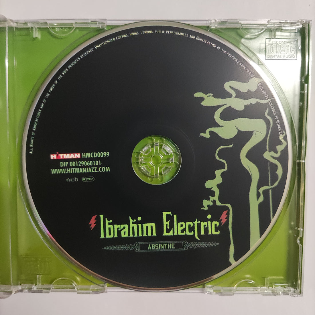 ซีดี Ibrahim Electric - Absinthe CD VG+