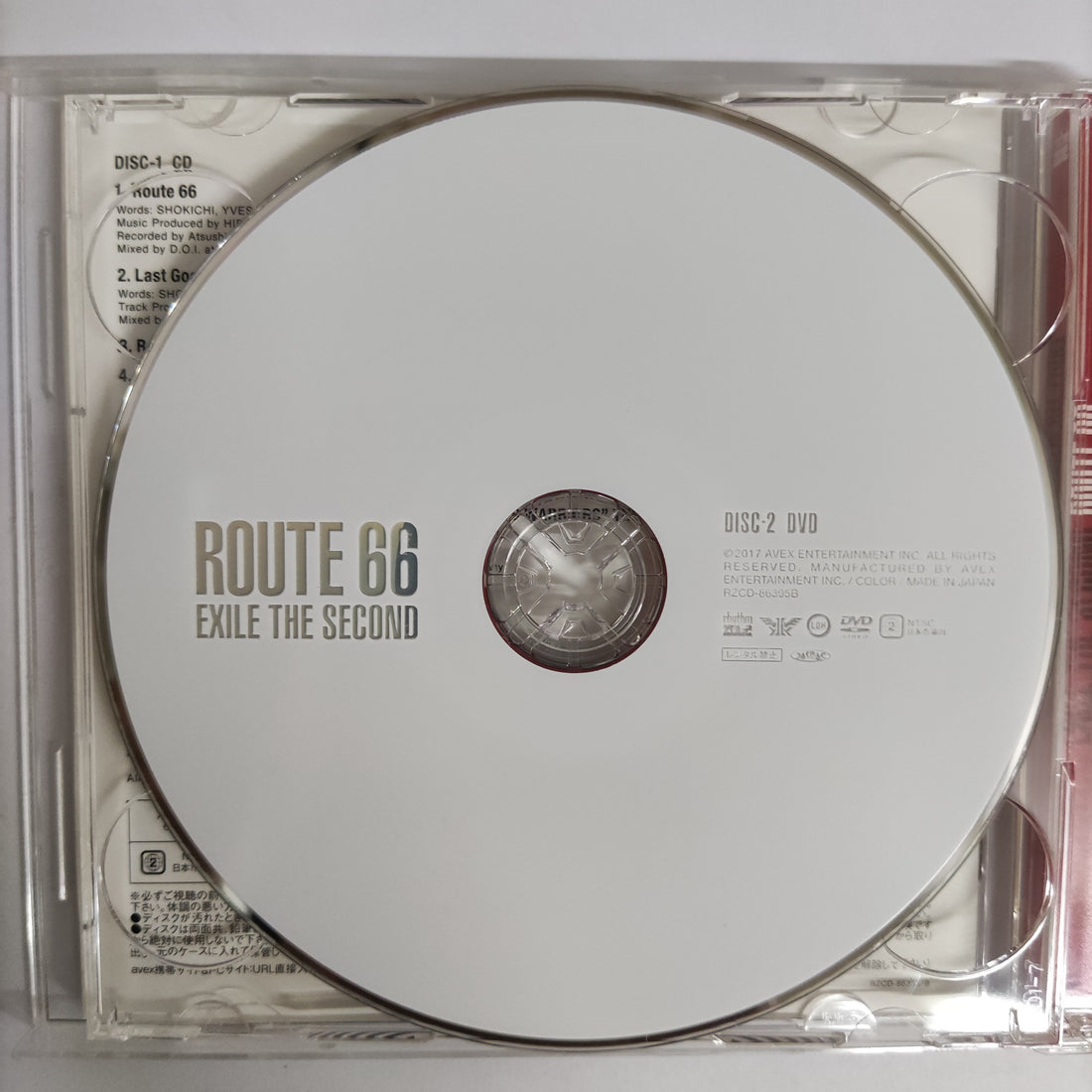 ซีดี Exile The Second - Route 66 CD VG+ 1CD 1DVD