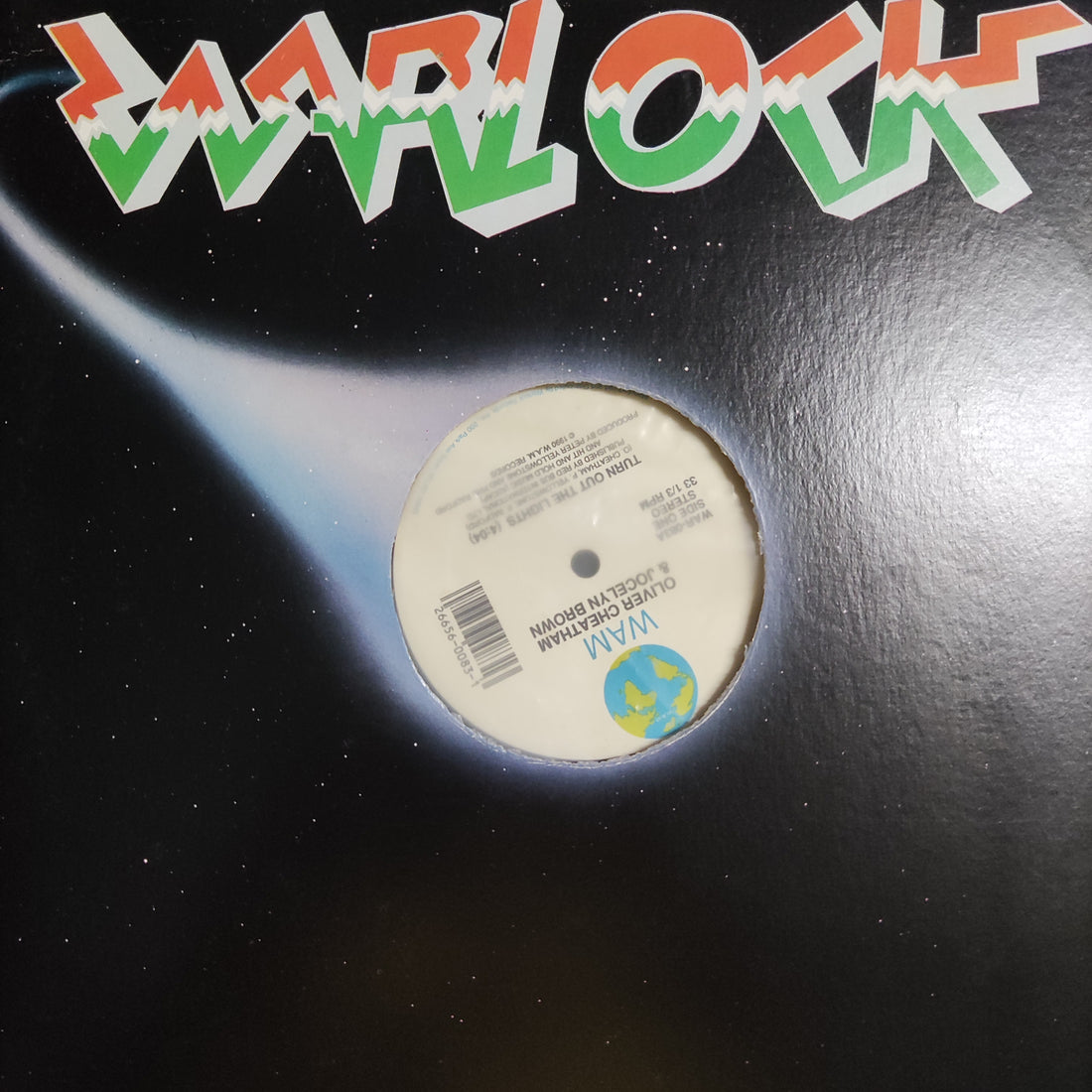 แผ่นเสียง Oliver Cheatham & Jocelyn Brown - Turn Out The Lights Vinyl VG+