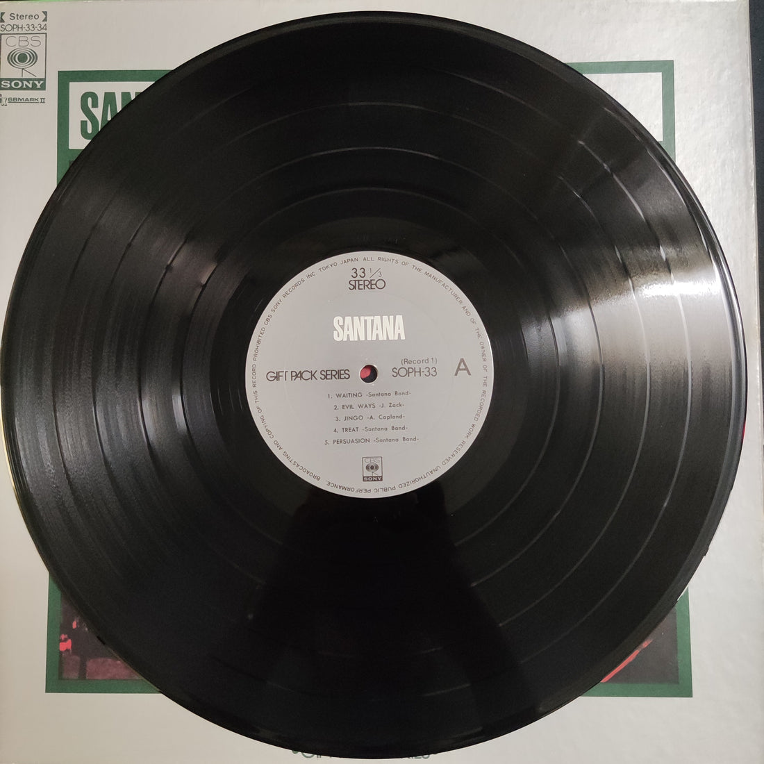 แผ่นเสียง Santana - Gift Pack Series Vinyl VG+ 2LPs