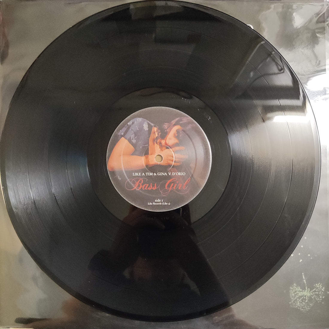 แผ่นเสียง Like A Tim & Gina V.D'Orio - Bass Girl Vinyl VG+