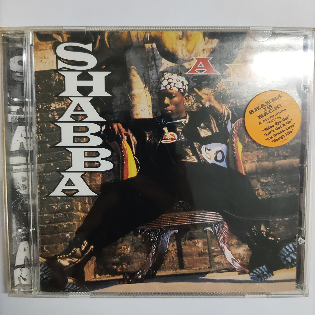 ซีดี Shabba Ranks - A Mi Shabba CD VG+