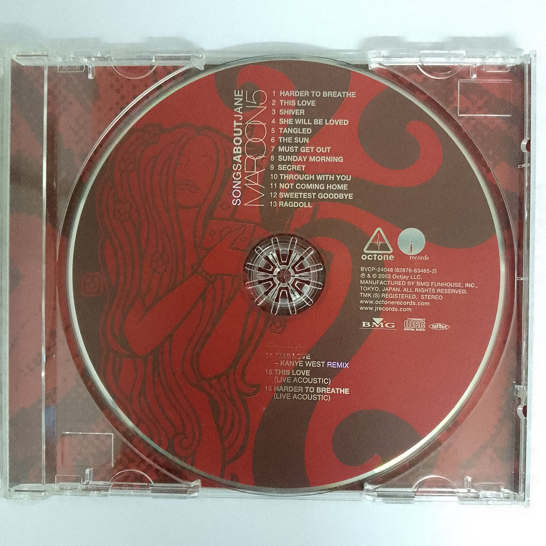 ซีดี Maroon 5 - Songs About Jane CD VG+