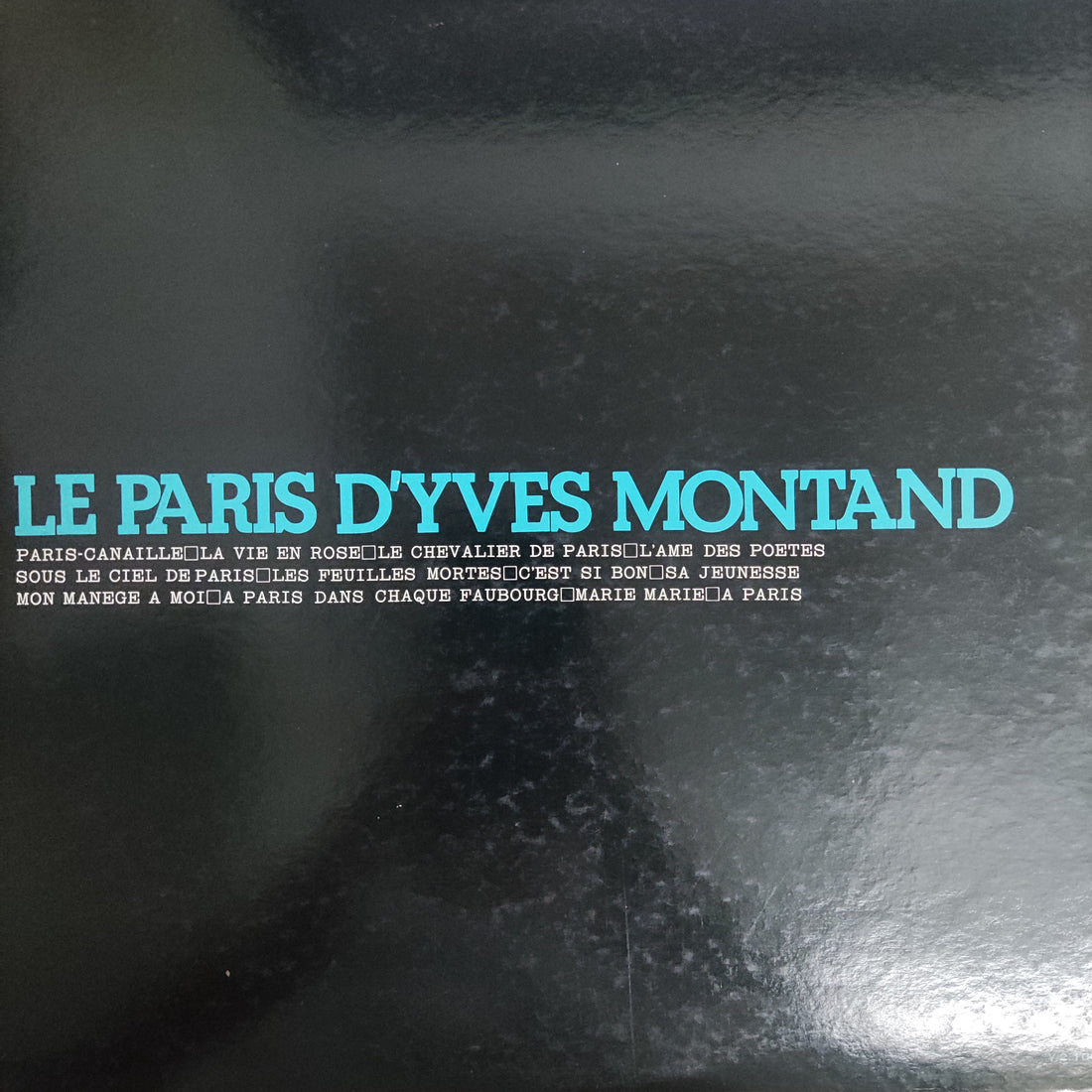แผ่นเสียง Yves Montand - Le Paris D'Yves Montand Vinyl VG+