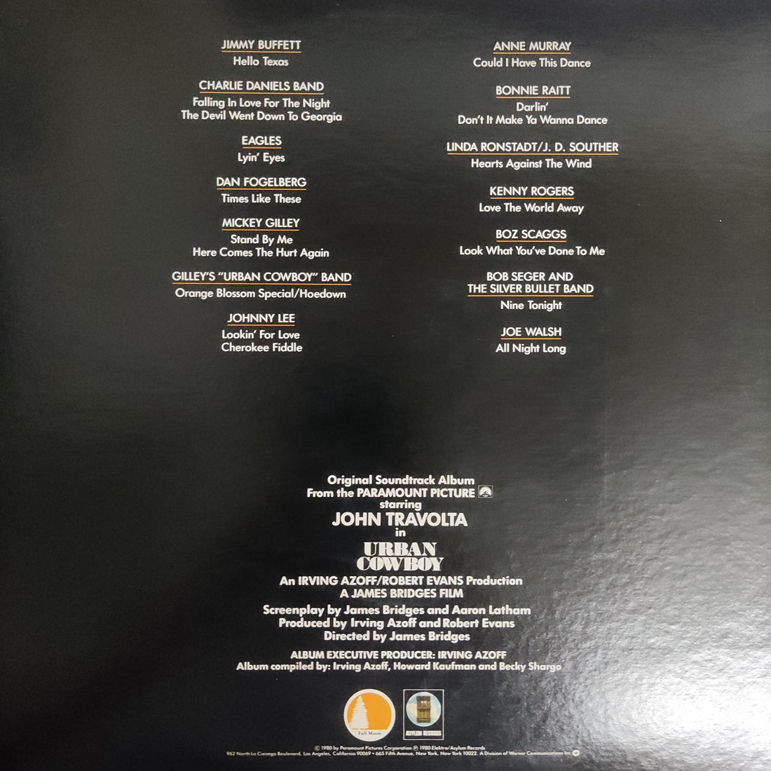 แผ่นเสียง Various - Urban Cowboy Original Motion Picture Soundtrack Vinyl VG+ 2LPs