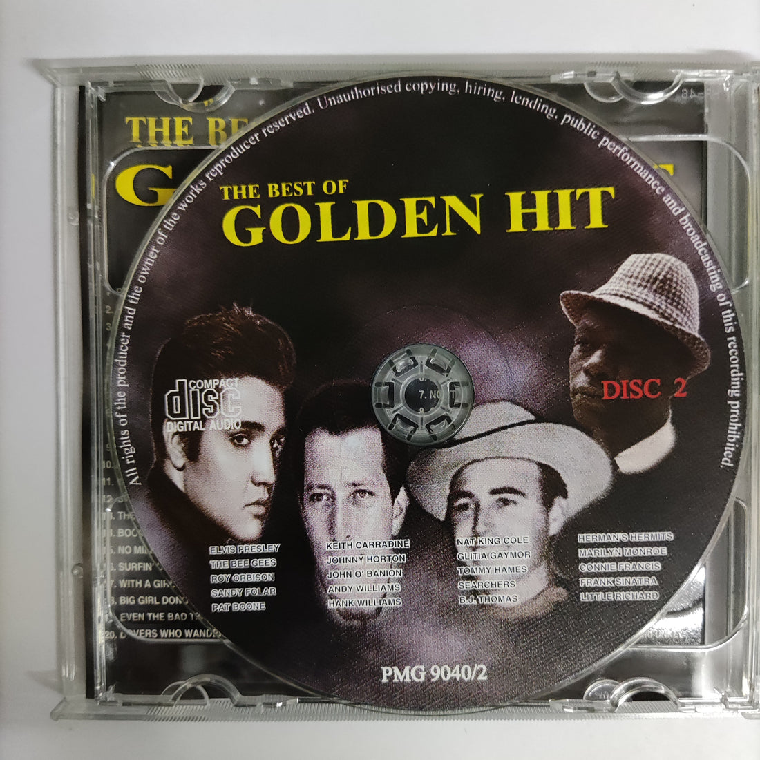 ซีดี Various - The Best Of Golden Hit CD VG+ 2CDs