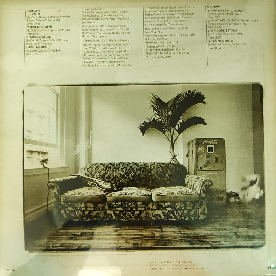 แผ่นเสียง Cornell Dupree - Teasin' Vinyl VG+