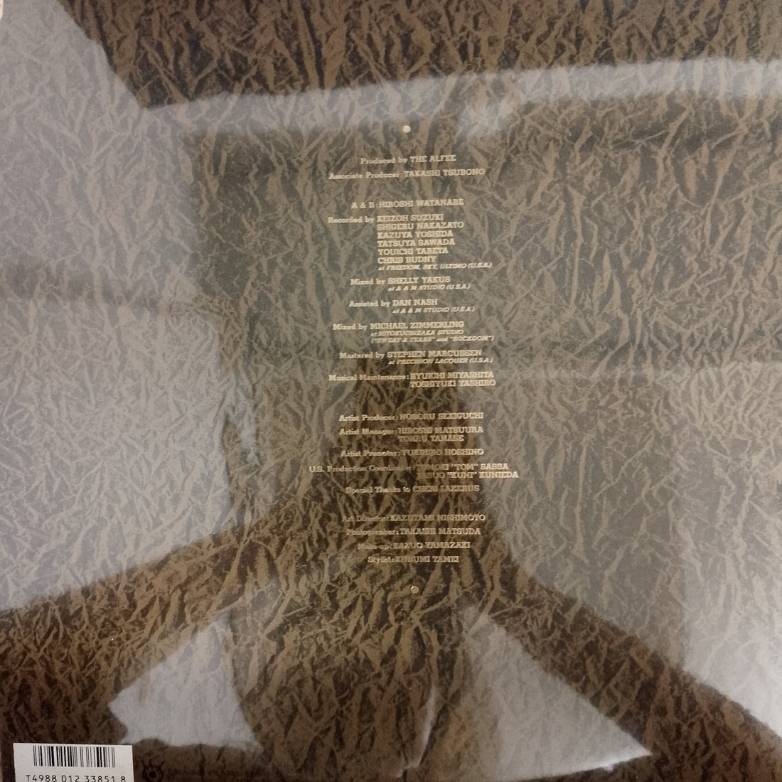 แผ่นเสียง The Alfee - Ages Vinyl VG+ 2LPs