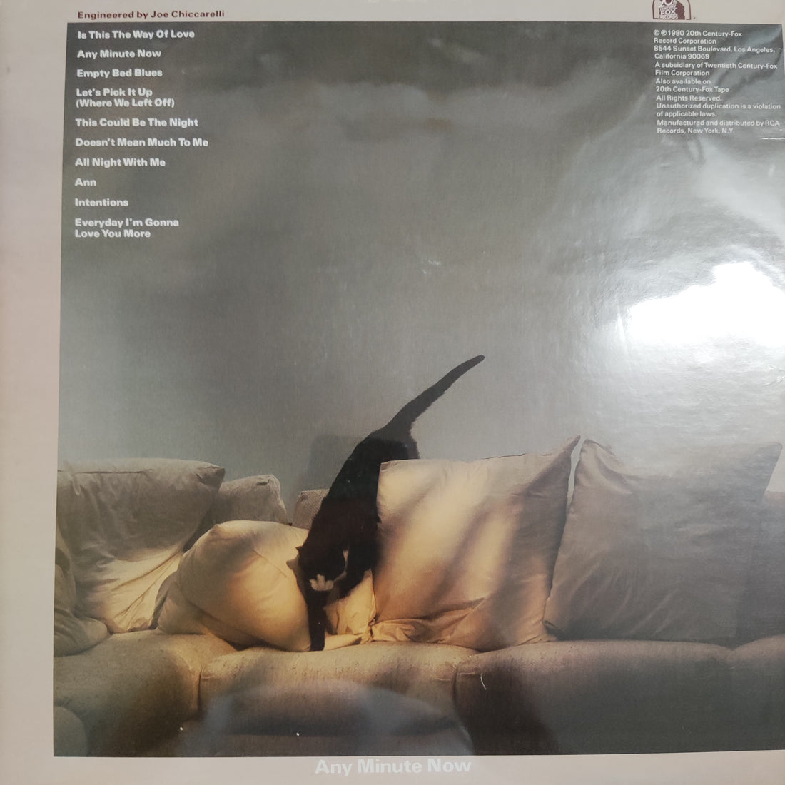 แผ่นเสียง Chris Montan - Any Minute Now Vinyl VG+