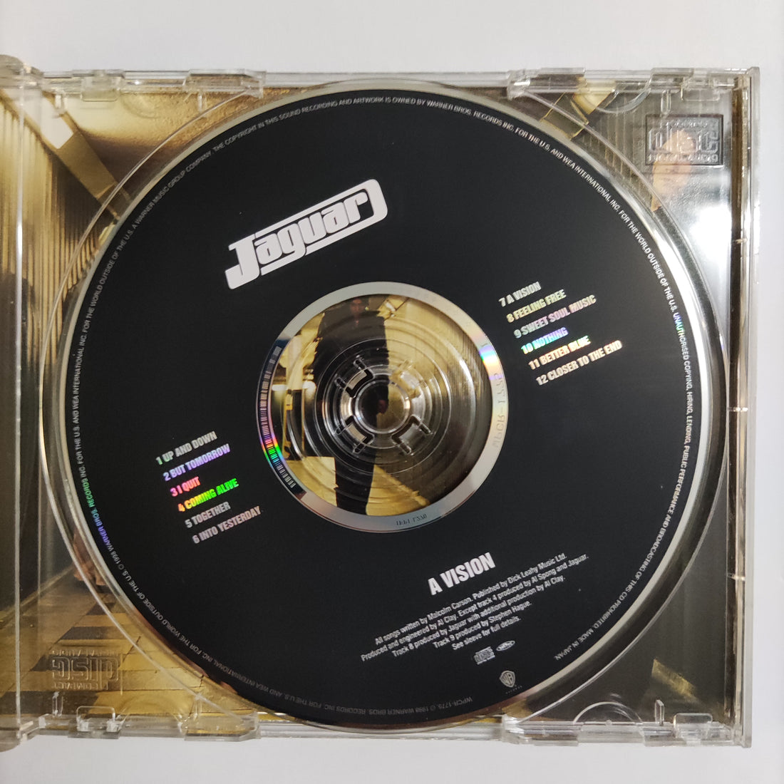 ซีดี Jaguar - A Vision CD NM or M-