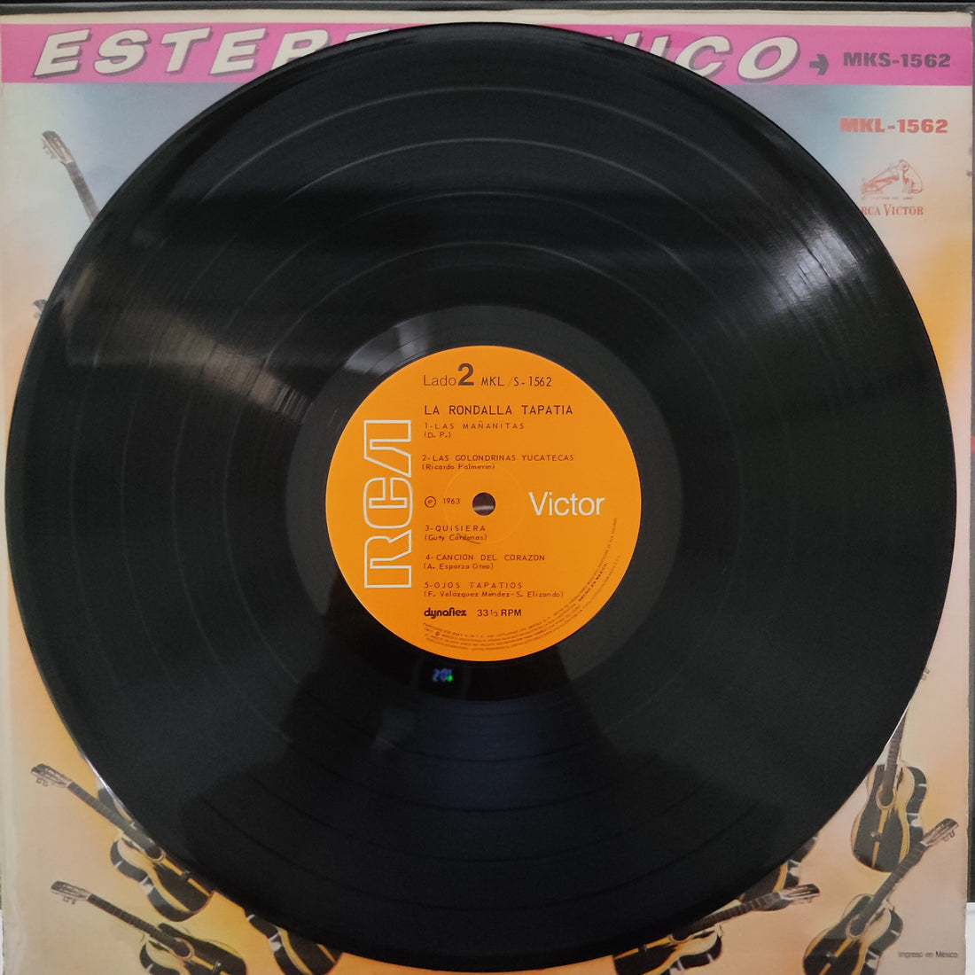 แผ่นเสียง La Rondalla Tapatía - 22 Guitarras 22 Voces Vinyl VG+