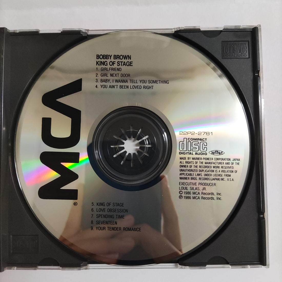 ซีดี Bobby Brown - King Of Stage CD VG+