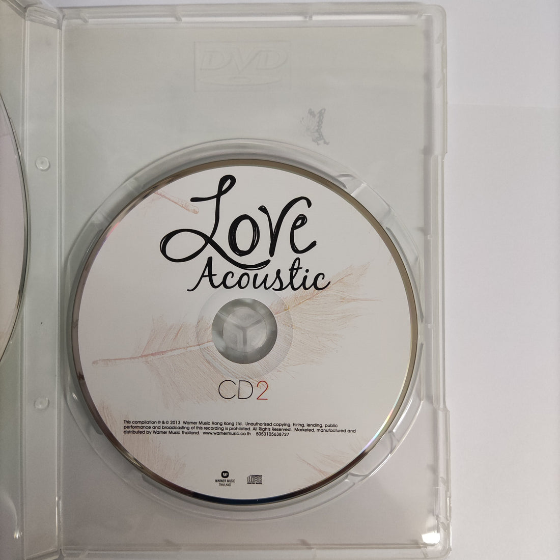 ซีดี Various - Love Acoustic CD VG+ 2CDs