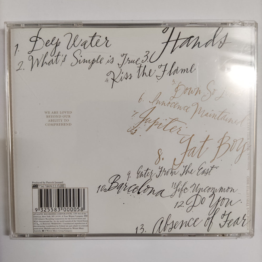 ซีดี Jewel - Spirit CD NM or M-