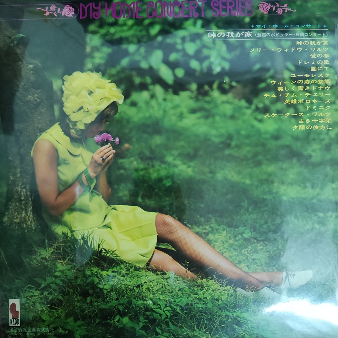 แผ่นเสียง Various - My Home Concert Series Dream Home Concert Vinyl VG+ แผ่นสีแดง