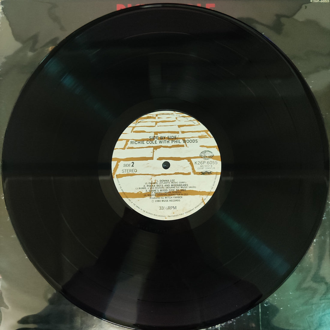 แผ่นเสียง Richie Cole With Phil Woods - Side By Side Vinyl VG+