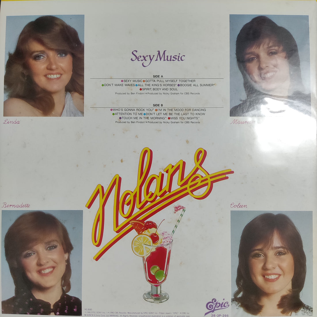 แผ่นเสียง The Nolans - Sexy Music Vinyl VG+