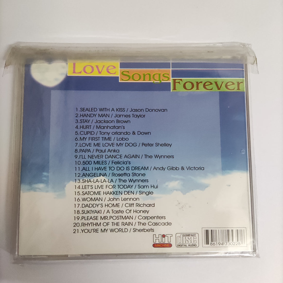 ซีดี Various - Love Songs Forever CD NM