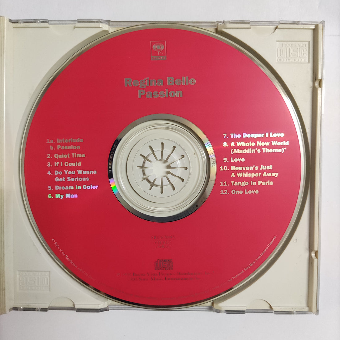 ซีดี Regina Belle - Passion CD VG+