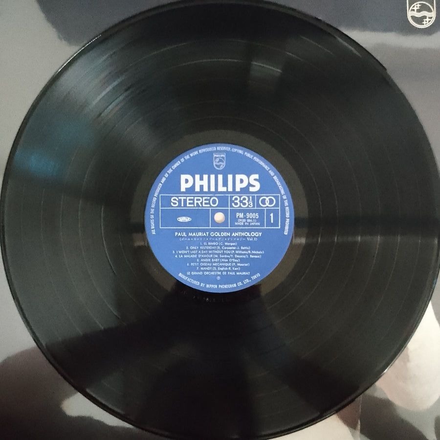 แผ่นเสียง Paul Mauriat - Paul Mauriat Golden Anthology Vinyl VG+ 2LPs
