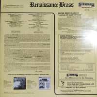 แผ่นเสียง Empire Brass Quintet - Renaissance Brass Vinyl VG+