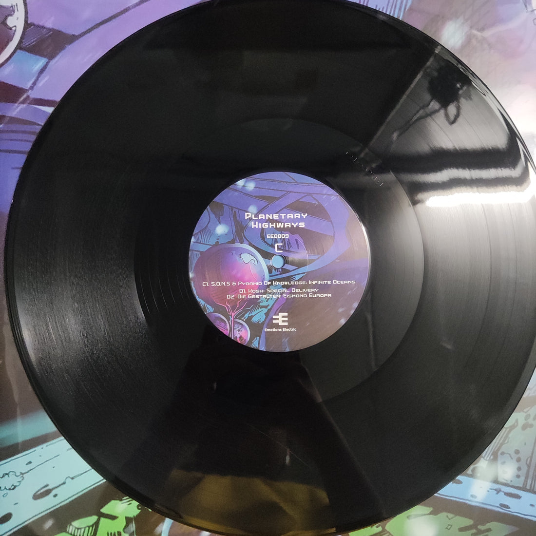 แผ่นเสียง Various – Planetary Highways Vinyl VG+ 2LPs