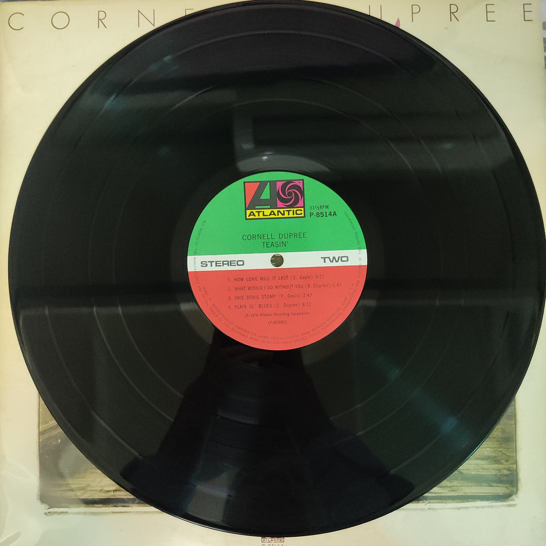 แผ่นเสียง Cornell Dupree - Teasin' Vinyl VG+