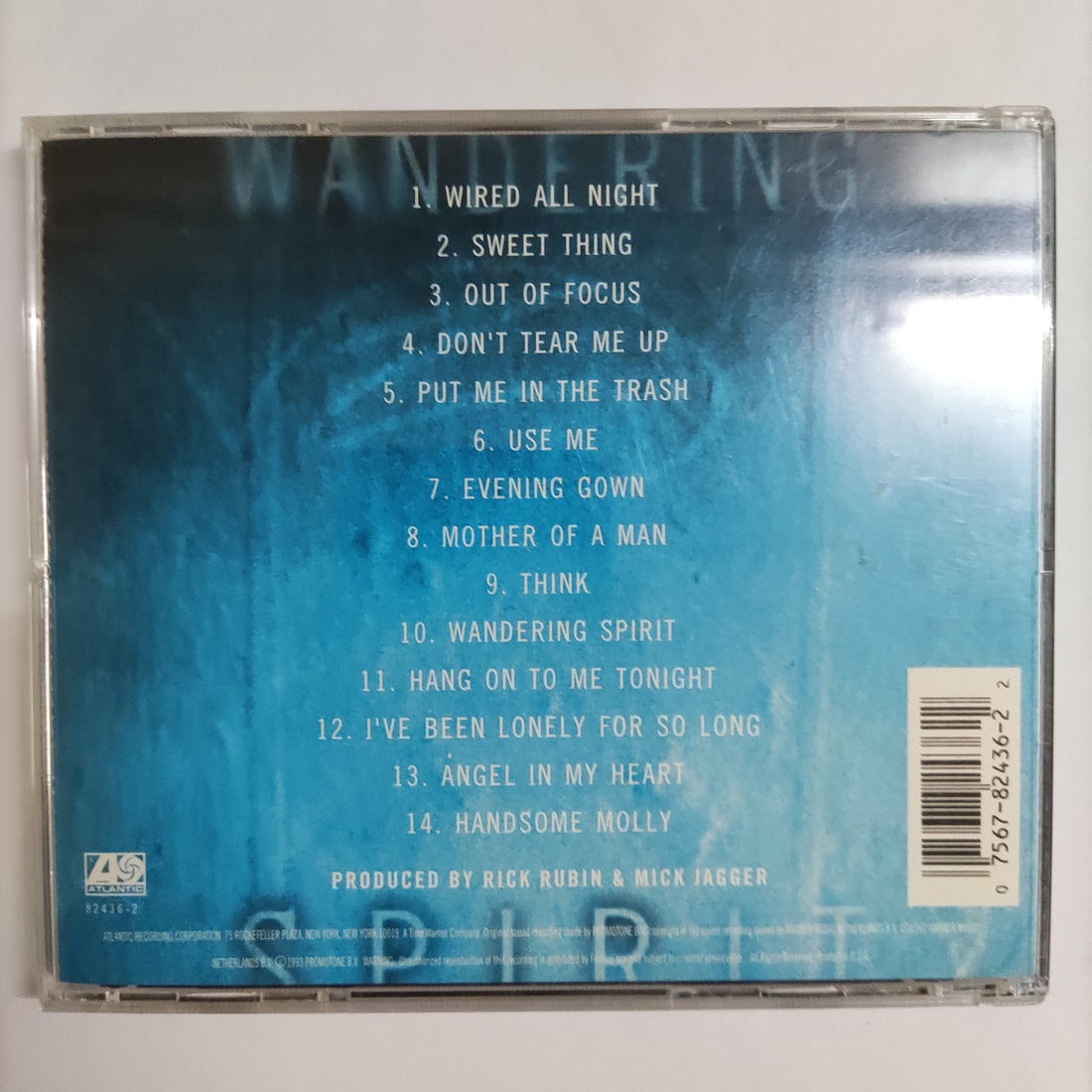 ซีดี Mick Jagger - Wandering Spirit CD VG+