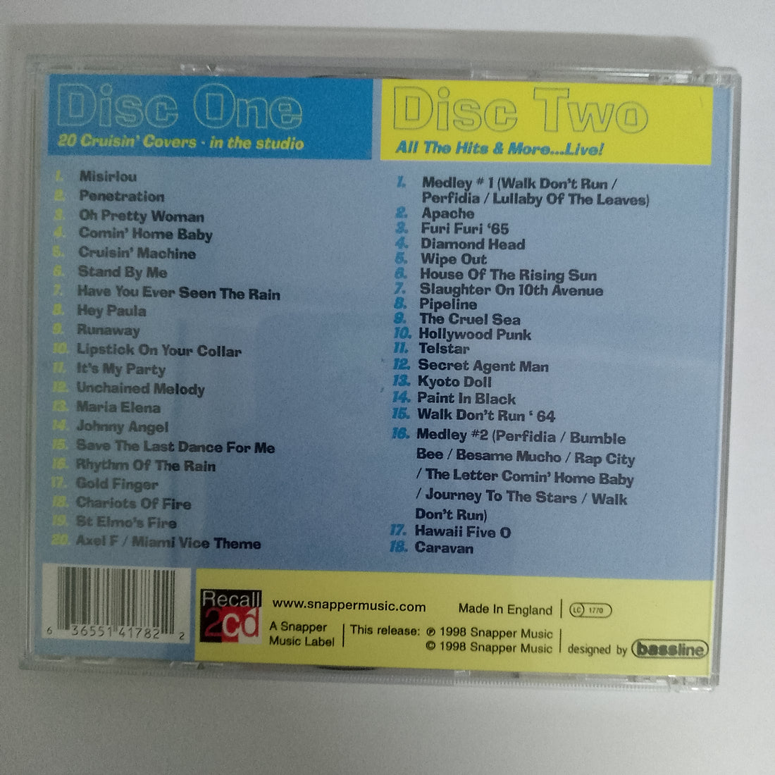 ซีดี The Ventures - Stars On Guitars CD NM 2CDs