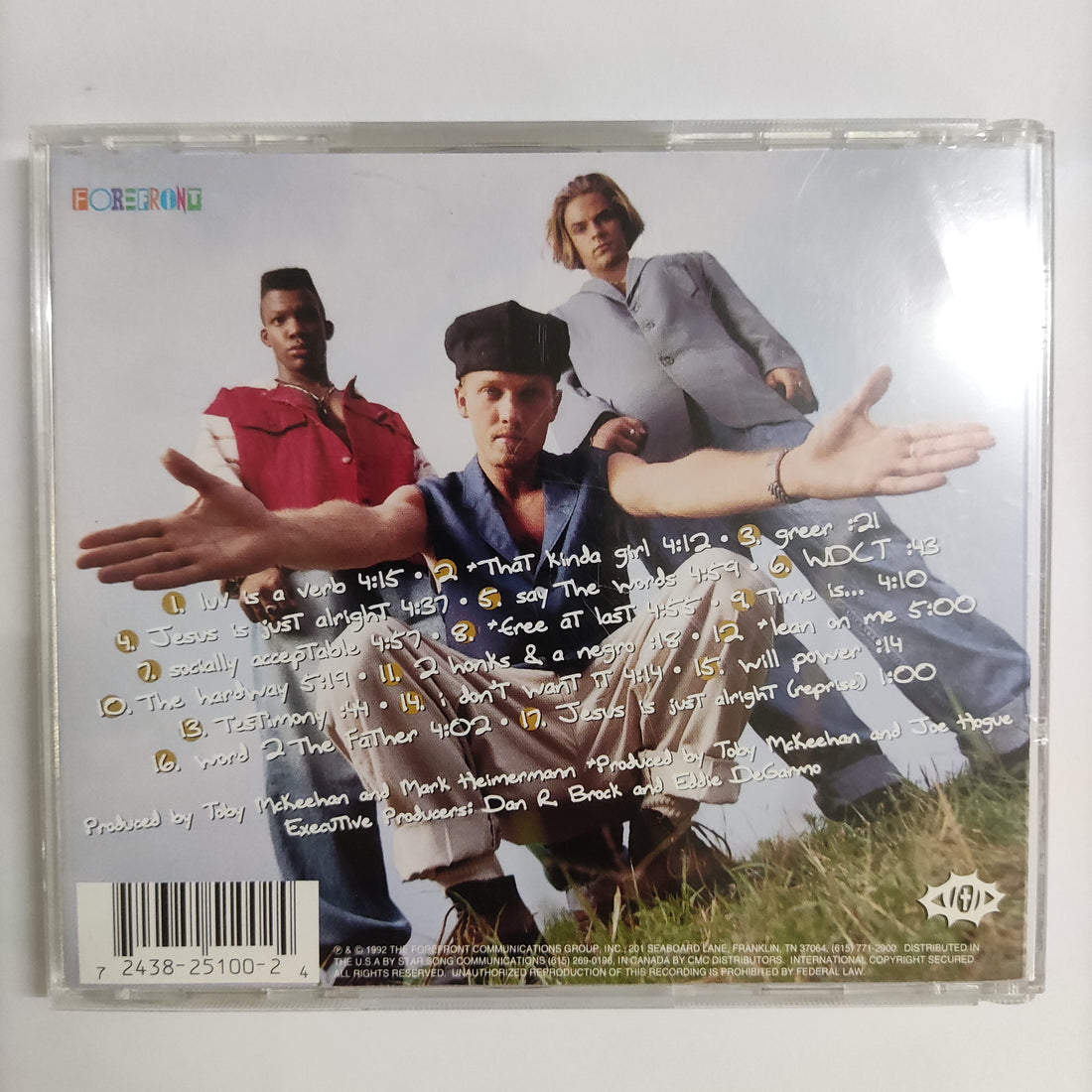 ซีดี DC Talk - Free At Last CD NM or M-